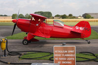 G-EEPJ @ EGBR - Pitts S-1S  at The Real Aeroplane Club's Summer Madness Fly-In, Breighton Airfield, August 2012. - by Malcolm Clarke