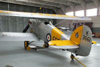 G-BURZ @ EGSU - Historic Aircraft Collection's Hawker Nimrod II - by Chris Hall