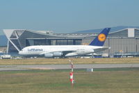 D-AIMI @ EDDF - Lufthansa Airbus A380-841 - by David Burrell