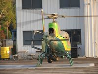 N962LA @ POC - Firing up on a warm evening - by Helicopterfriend
