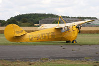 G-ADYS @ EGBR - Aeronca C3 at The Real Aeroplane Company's Summer Madness Fly-In, Breighton Airfield, August 2012. - by Malcolm Clarke