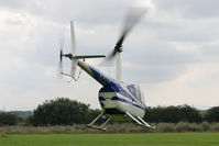 G-UTTS @ X5FB - Robinson R-44, Fishburn Airfield UK, August 2012. - by Malcolm Clarke