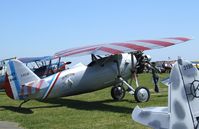 F-AZJD @ LFFQ - Dewoitine D.27-SA at the Meeting Aerien 2012, La-Ferte-Alais - by Ingo Warnecke