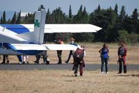 G-BYNE - Loading skydivers at Lézignan-Corbières (France) - by Peyriguer J.M.
