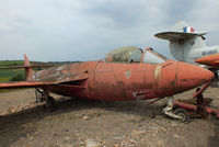 WF299 @ NONE - part of a private collection on a farm in Pershore, Worcestershire. This is a composite with WN105 and wears that serial - by Chris Hall