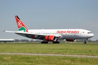 5Y-KQS @ EHAM - Kenia Airways - by Jan Lefers