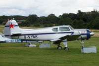 G-VYAK @ EGHP - damaged prop after a recent wheels up landing at Popham Airfield, Hampshire - by Chris Hall