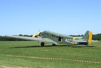 F-AZJU @ LFFQ - CASA 352L (Junkers Ju 52/3m) at the Meeting Aerien 2012, La-Ferte-Alais - by Ingo Warnecke