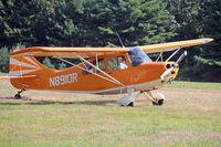N8910R @ 7B3 - Pre-flight run up at Hampton. - by Ron Yantiss