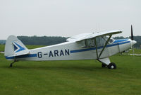 G-ARAN @ EGBP - Visitor from Leicester - by Chris Hall