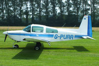 G-PURR @ EGTW - at Oaksey Park - by Chris Hall