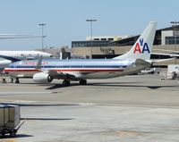 N886NN @ KLAX - Departs for Houston