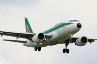 EI-IMG @ EGLL - Alitalia - by Chris Hall
