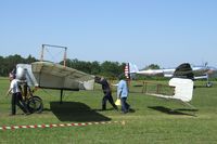 F-AZPG @ LFFQ - Bleriot XI-2 Replica at the Meeting Aerien 2012, La-Ferte-Alais