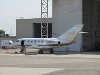 N725JG @ ONT - Parked and getting ready - by Helicopterfriend