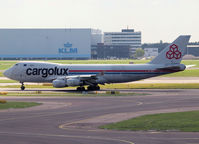 LX-OCV @ AMS - Taxi to runway 24 of Schiphol Airport for take off. - by Willem Göebel