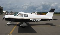 N933BK @ KBRD - Piper PA-28-140 Cherokee on the line in Brainerd, MN. - by Kreg Anderson
