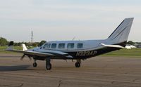 N323AP @ KAXN - Piper PA-31-350 Navajo on the ramp. - by Kreg Anderson