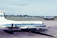 HS-THB - Thai Airways 1971 on the ramp in Vientiane Wattay Airport - by Chris Thursby