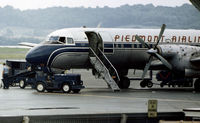 N158P @ DCA - NAMC YS-11A of Piedmont Airlines as seen at Washington National in May 1972. - by Peter Nicholson