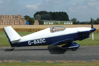 G-BADC @ EGBR - The Real Aeroplane Club's Summer Madness Fly-In, Breighton - by Chris Hall