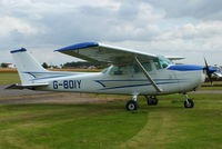 G-BOIY @ EGBR - The Real Aeroplane Club's Summer Madness Fly-In, Breighton - by Chris Hall