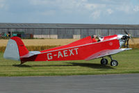 G-AEXT @ EGBR - The Real Aeroplane Club's Summer Madness Fly-In, Breighton - by Chris Hall