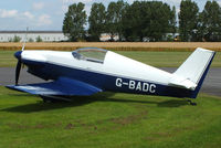 G-BADC @ EGBR - The Real Aeroplane Club's Summer Madness Fly-In, Breighton - by Chris Hall