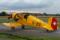 G-AXMT @ EGBR - The Real Aeroplane Club's Summer Madness Fly-In, Breighton - by Chris Hall