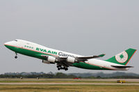 B-16482 @ DFW - EVA 747 departing DFW Airport