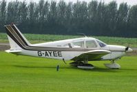 G-AYEE @ EGBS - at Shobdon Airfield, Herefordshire - by Chris Hall