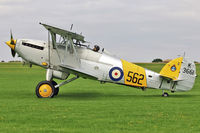 G-BURZ @ EGBK - 1934 Hawker Nimrod II, c/n: 41H-59890 at 2012 Airshow - by Terry Fletcher