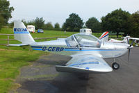 G-CEBP @ EGBS - at Shobdon Airfield, Herefordshire - by Chris Hall