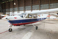 G-BBJV @ EGBS - at Shobdon Airfield, Herefordshire - by Chris Hall