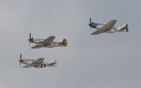 N251PW @ YIP - 3 ship formation - by Florida Metal