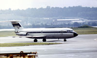 N1127J @ DCA - One Eleven 204AF of Mohawk Airlines arriving at Washington National in May 1972. - by Peter Nicholson