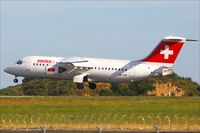 HB-IYR @ ELLX - AVRO 146-RJ100 - by Jerzy Maciaszek