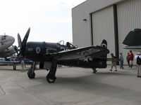 N7825C @ CMA - 1949 Grumman F8F-2 BEARCAT, P&W R-2800-34W  Double Wasp 2,100 Hp - by Doug Robertson