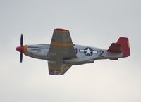 N61429 @ YIP - Red tail Mustang - by Florida Metal