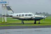 C-GBFS @ CYHU - Piper PA-31-310 Turbo Navajo B [31-803] St.Hubert~C 17/06/2005 - by Ray Barber