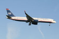N204UW @ EBBR - Flight US750 is descending to RWY 02 - by Daniel Vanderauwera