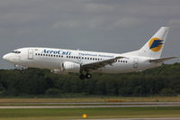 UR-VVA @ EDDL - AeroSvit, Boeing 737-3Q8, CN: 24492/1808 - by Air-Micha