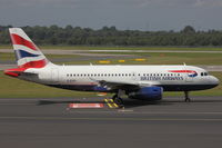 G-EUPX @ EDDL - British Airways, Airbus A319-131, CN: 1445 - by Air-Micha