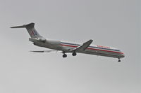 N963TW @ KORD - American Airlines Mcdonnell Douglas DC-9-83, AAL366 arriving from KMSP, RWY 10 approach KORD. - by Mark Kalfas