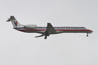 N626AE @ KORD - American Eagle Embraer EMB-145LR, EGF4143 arriving from KBUF, RWY 10 approach KORD. - by Mark Kalfas