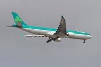 EI-EAV @ KORD - Air Lingus Airbus A330-302, EIN125 arriving from Dublin Int'l/EIDW, RWY 10 approach KORD. - by Mark Kalfas