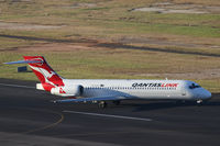 VH-NXQ @ YBCS - QantasLink Boeing 717 - by Thomas Ranner