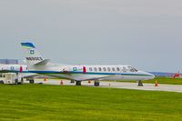 N690ES @ BKL - Parked during the 2012 Cleveland National Air Show - by Murat Tanyel