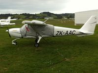 ZK-AAC @ NZAR - Outside flying club cafe - by magnaman