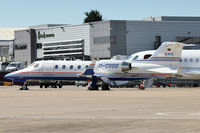 D-CGGG @ EGGW - 2001 Learjet 31A, c/n: 31A-227 at Luton - by Terry Fletcher